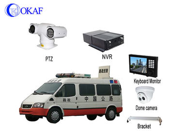 مركبة الأمن مركبة نظام كاميرا PTZ المضادة للاهتزاز كامل HD 1080P نظام الطب الشرعي