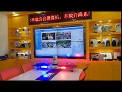 LED Light bar with vehicle ptz camera