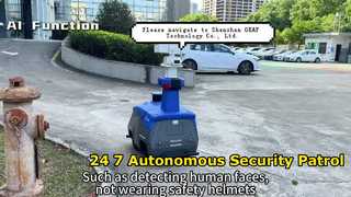 روبوت أمن الدوريات Autonomos OK-ROB03