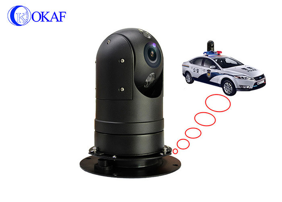 كاميرا مراقبة مكافحة الفساد سيارة سي سي تي سي سيارة شرطة مركبة على متن سيارة PTZ كاميرا 1080P 20x تكبير بصري