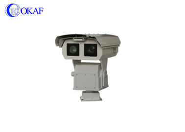 كاميرا عالية الوضوح ذكية PTZ ، 2 ميجابيكسل PTZ IP كاميرا 5KM ثنائي - الطيف