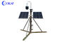 الرفع اليدوي CCTV Aluminium Telescopic Mast 2.0 Megapixel 1920 * 1080P مع حامل ثلاثي الأرجل
