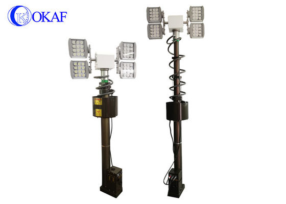 4m/min RS485 48000lm الصدر التلسكوبي الألومنيوم