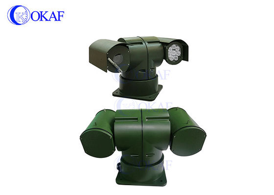 RS485 الكاميرا المحمولة PTZ المثبتة على المركبة 2.0MP 20x 25x تكبير بصري